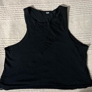 Alo mesh muscle tank. Size small. Black.